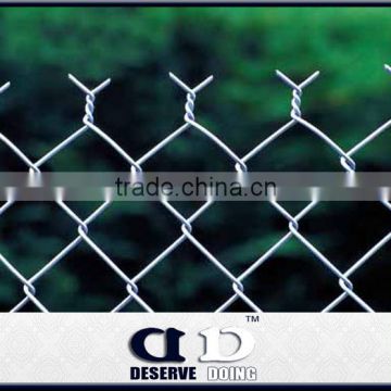 Vinyl coated Chain Link fencing diamond mesh wire woven netting