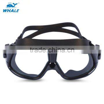 Whale Unisex Professional Colored Lenses Dving Swimming Goggles Anti-fog UV Protection For Diving Swimming photo-4