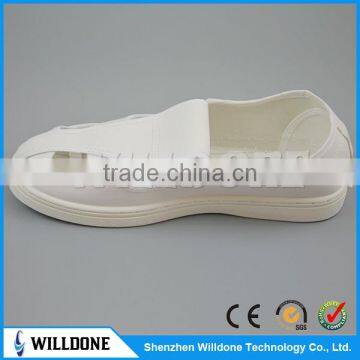 HOT!!! White Leather ESD Shoes, 4-Hole Antistatic Shoes photo-3
