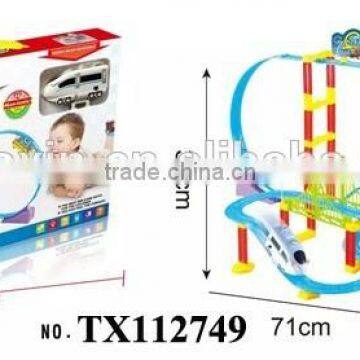 Electric Kids Roller Coaster Toy With Light, cy Promotion photo-5