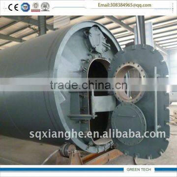 Special design high efficiency tyre pyrolysis plant for oil