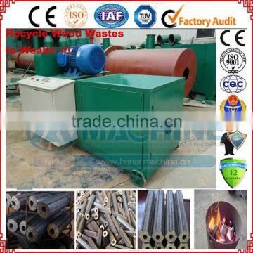 easy to install and debug wood/biomass briquette extruder machine