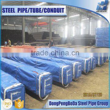 2017 Acero al Carbono ERW Tubo Cuadrado MS Negro,Tubo Rectangular,ASTM-A500 Gr. B photo-2