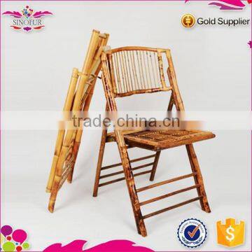 New degsin Qingdao Sionfur most popular home events decor wood folding chair