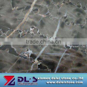 Polished grey color marble stone