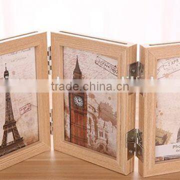 Foldable Wooden Photo Frame