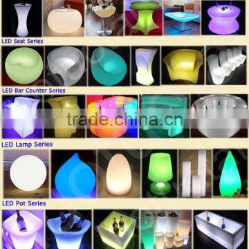 Illumianted Waterproof IP65 Led Rechargeable li Battery Operated Led Ice Bucket/wine Cooler photo-6