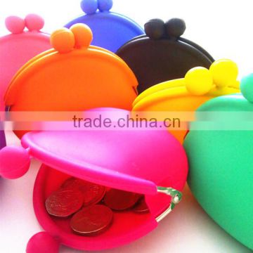 Hot Sale 2014 New Eco-friendly Colorful Silicone Coin Bag