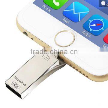 Metal Pen Drive USB Memory Stick Mobile Otg Micro Usb Flash Drive 8G 16G 32G 64GB For IPhone photo-6