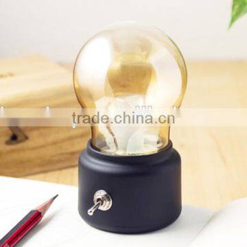 England Style Retro Bulb Light, LED Charge Table Lamp Night Lamp photo-3