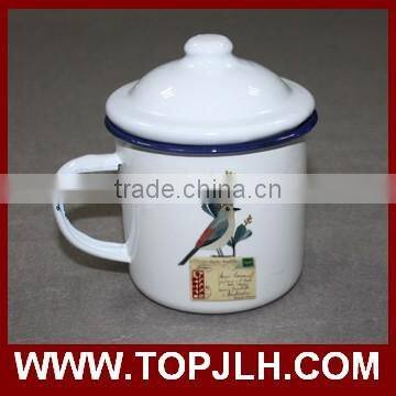 heat press printable tableware drinking enamel mugs wholesale