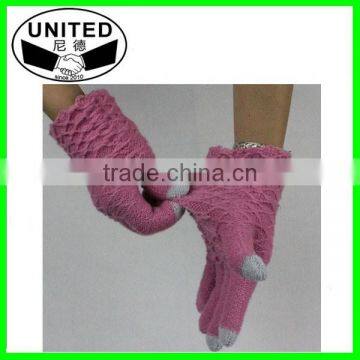 WINTER GLOVES , PERSONALIZED WINTER GLOVES, KNIT GLOVES SCREEN Available photo-2