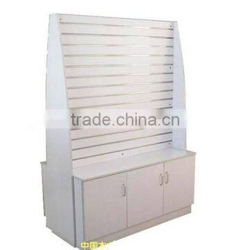 Customized Wood Slatwall Display