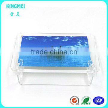 KM-VP11 Factory Wholesale Custom Shape Acrylic Photo Frame New Mosaic L Shape Tawny Frame photo-5