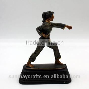 OEM Hot Sale Cheap Resin Taekwondo Trophy for Decoration photo-3