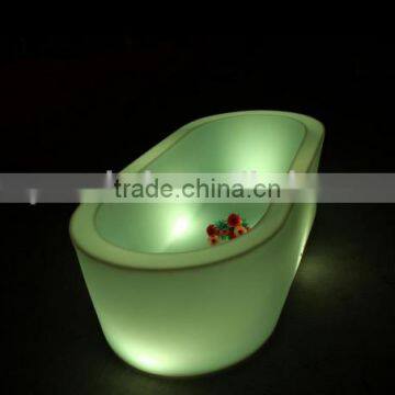 Modern Popular Rechargeable Led Lighting Bathtub, Led Ice Bucket photo-2