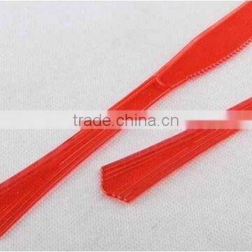 8.5" PS Black, Red or Clear Disposable Plastic Serving Fork photo-3