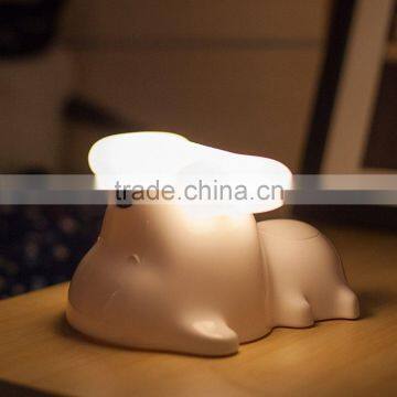 Best Selling High Quality Stepless Dimming, Timed Off, Cordless USB Rechargeable Puppy Dog Table Lamp for Bedside photo-3