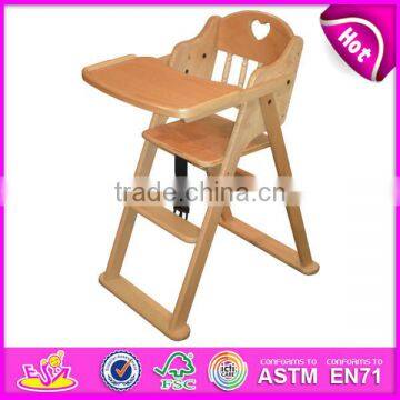 Professional Baby High Chair Wood,wooden Baby High Chair,best Quality Wooden Baby High Chair Dinner Chair Set W08F036 photo-5