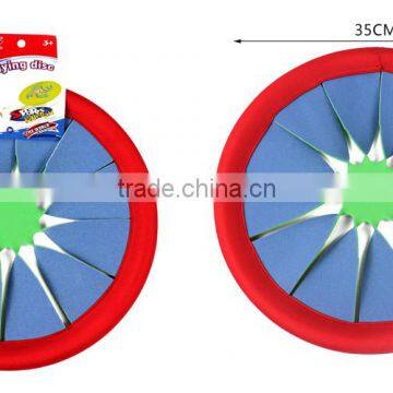 Custom Promotion 35cm Cotton Fabric Frisbee Toys in China photo-2