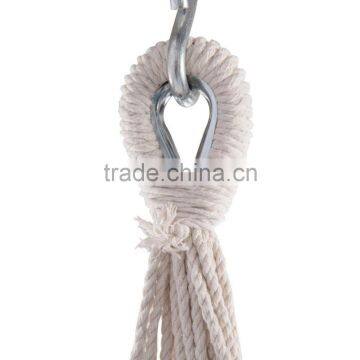 Garden Lightweight Green Canvas Double Hammock With Carry Bag photo-5