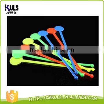 Elegant Coffee Drink Stirrer Novelty Cocktail Custom Plastic Swizzle Sticks Coffee Stirrer photo-4