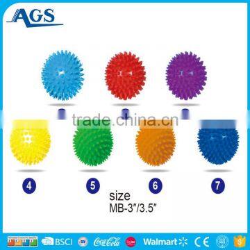 7 colors Body Deep Tissue Therapy spiky massage ball