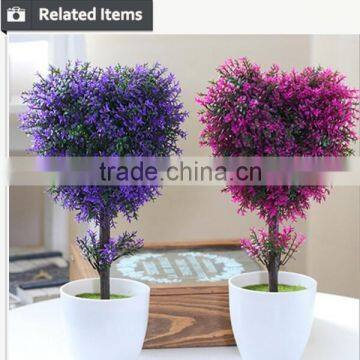 Lucky Heart Plants for Home Artificial Small Potted Plants photo-3