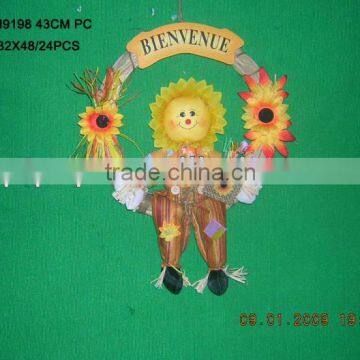 Straw Havest Outdoor Scarecrow photo-6