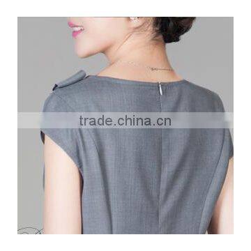 2016 New Summer Professional Corset Short Sleeve Formal Wrap Skirt for Women Office Ladies photo-5