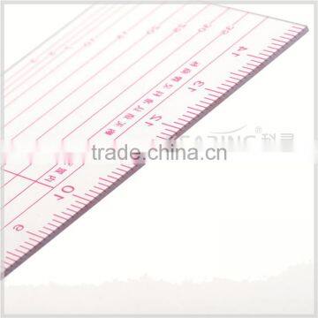 Kearing 5*15*0.12cm Rectangle Patchwork Grading Rulers for Sewing 1.2mm Thickness Plastic Rulers# W5150 photo-3