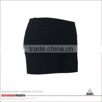 Yoga Wear Print Your Own Logo High Quality Black Womens Fitness Shorts photo-4