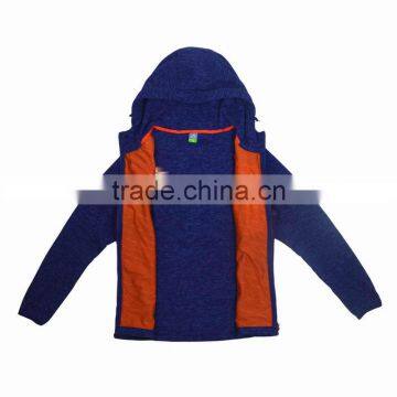 Mens Navy Marbled Jacket Fall Outerwear Parka Jackets Sale photo-3