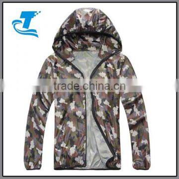 Outdoor Clothing Male Skin Camouflage Skin Fishing Clothing Waterproof Quick Drying Jacket