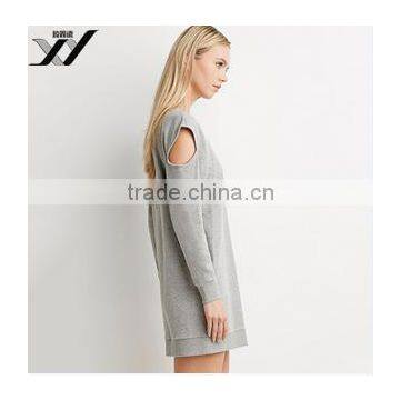 Long Sleeve Woman's Shirt Dress photo-3