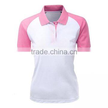New Design Ladies Cool Dry Bulk 100% Microfiber Polyester Uniform Polo Shirt photo-2
