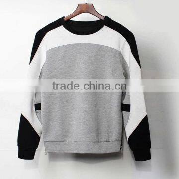 high quality fashion casual 80 cotton 20 polyester without hood winter men hoodies