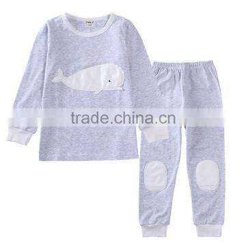 S16065A Kids Colorful Print Pajama Set Pure Cotton Children Sleepwear photo-2