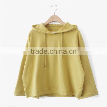 Clothing custom fitted wholesale women's sweatshirt hoodie FOB