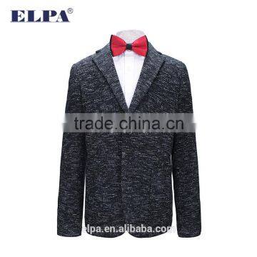 ELPA 2016 Style Boy's Spring Autumn Knitted Fabric Casual Boy Blazer With Black Elbow Patch photo-3