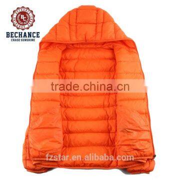 Women Ultralight Foldable Shiny Nylon Down Jacket photo-3