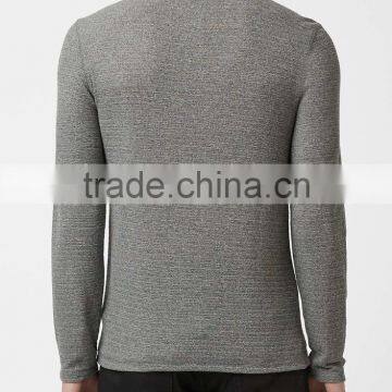 Wholesale China Fashion Design Long Sleeve t Shirt Men Muscle Fit t Shirt 2016 photo-3