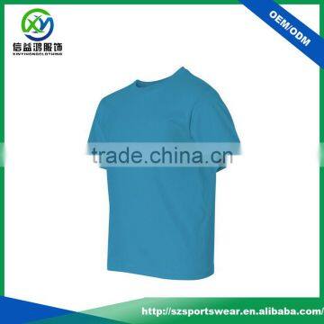 High Quality 100% Organic Cotton Children Casual T shirt Blank Design