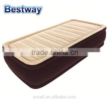 Bestway single double flocking mesh airbed