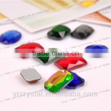 wholesale mixed shapes mixed colors 2014 fashion glass rhinestone button