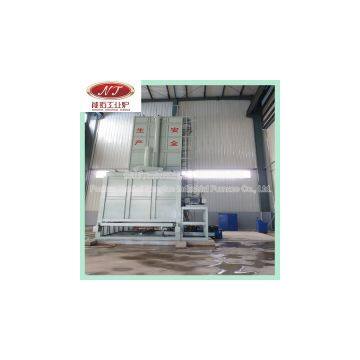 continous belt vacuum quenching heat treatment furnace