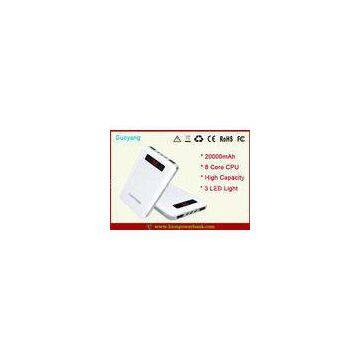 Li Ion Mobile Phone High Capacity Power Bank USB 20000mAh for Bluetooth earphone