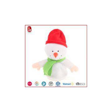 Red And White Undressed Snowman