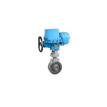 The wafer electric butterfly valve