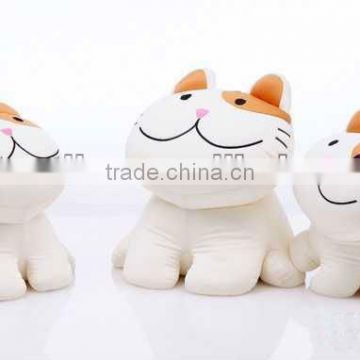 cute cat shape microbeads pillow(animal)